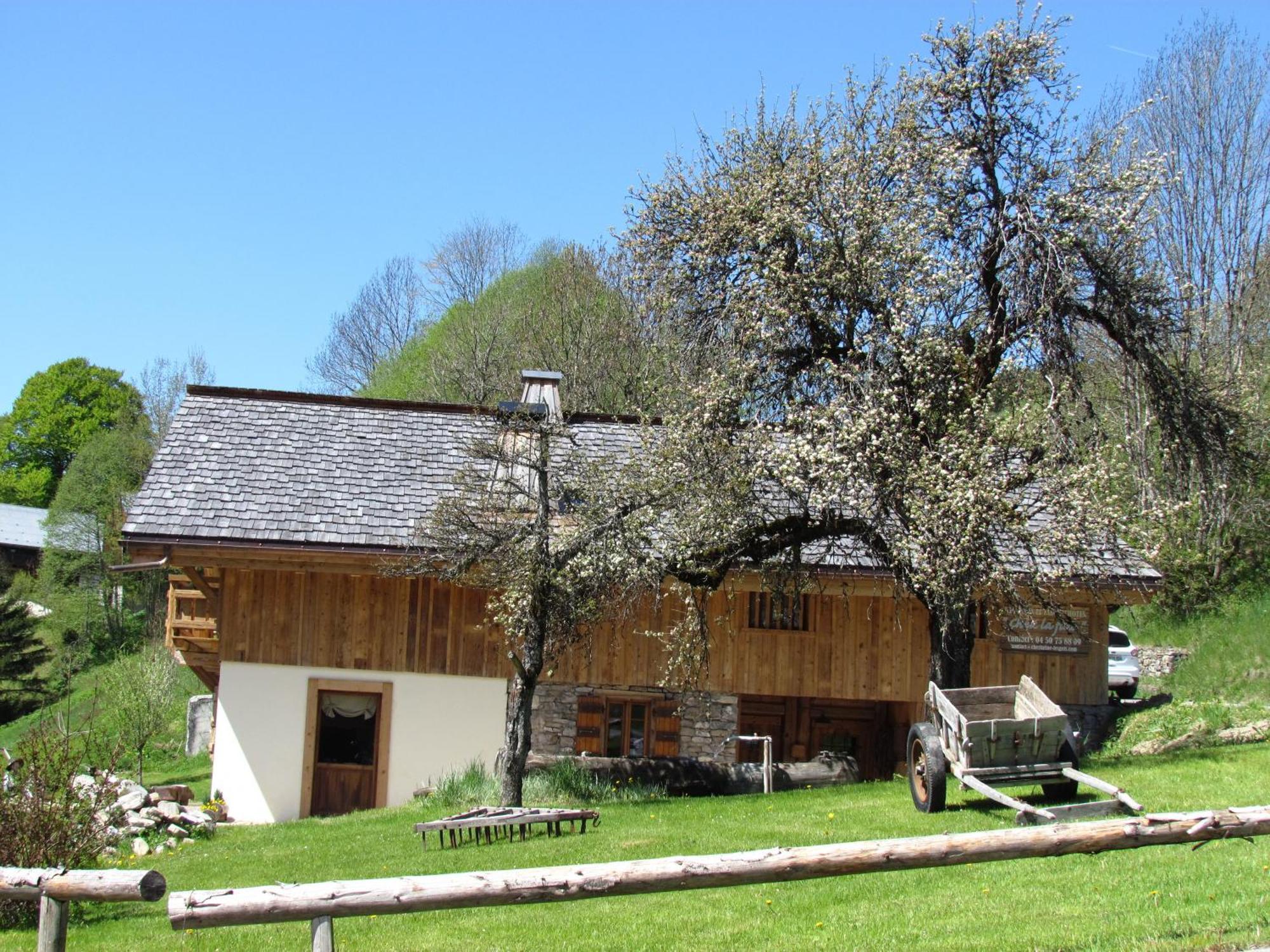 Chez La Fine Bed & Breakfast Les Gets Eksteriør bilde